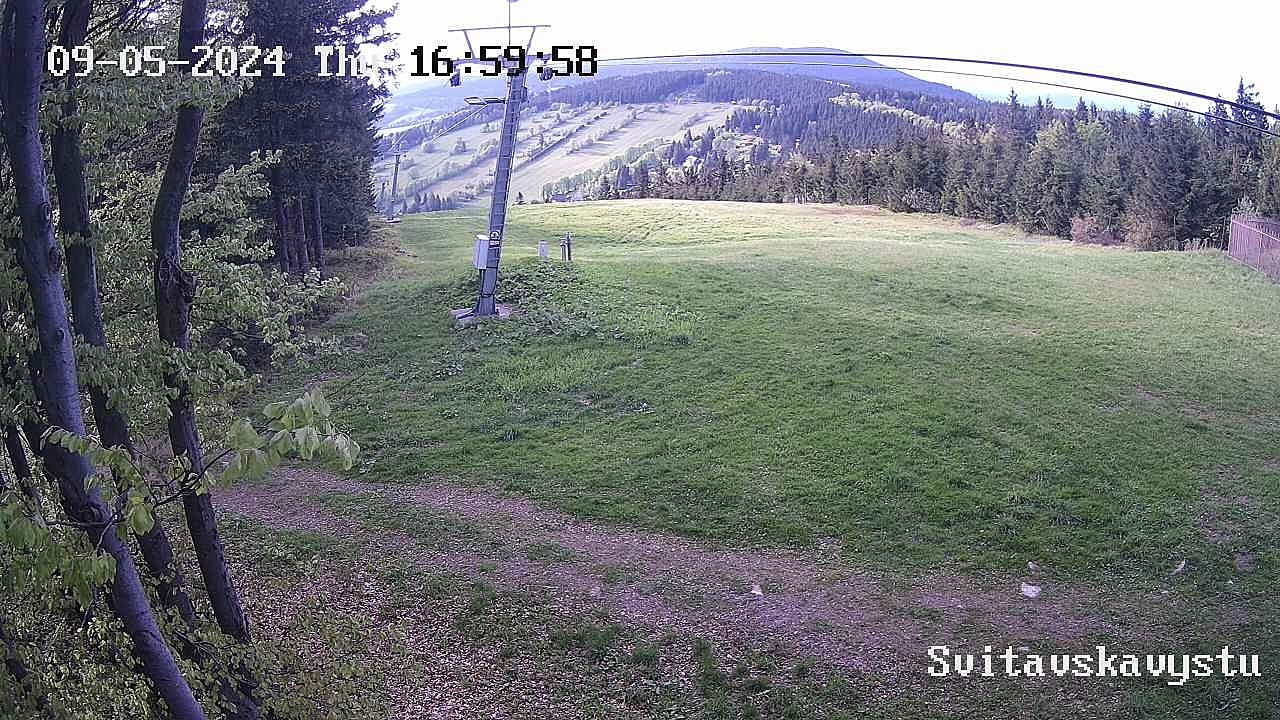 Svitava Buková hora výstup webová kamera online