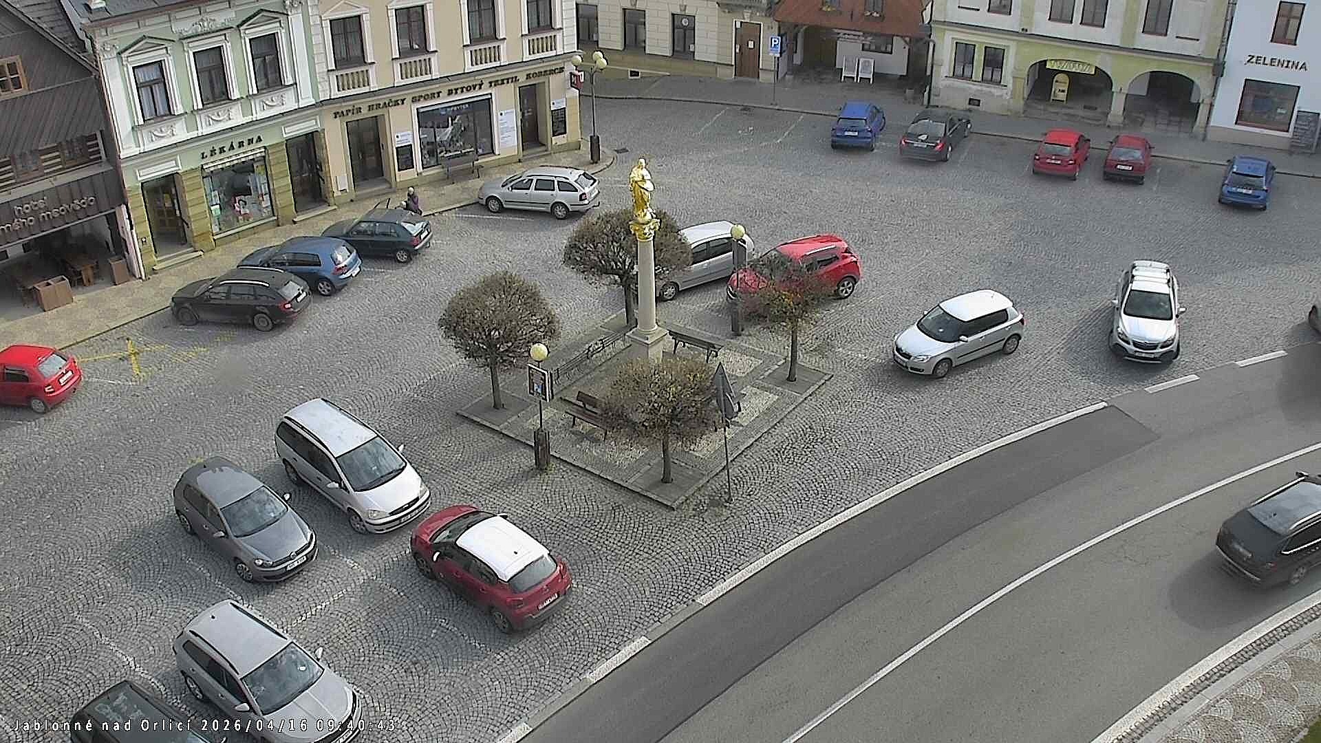 Kamera na żywo - Jablonne nad Orlicą