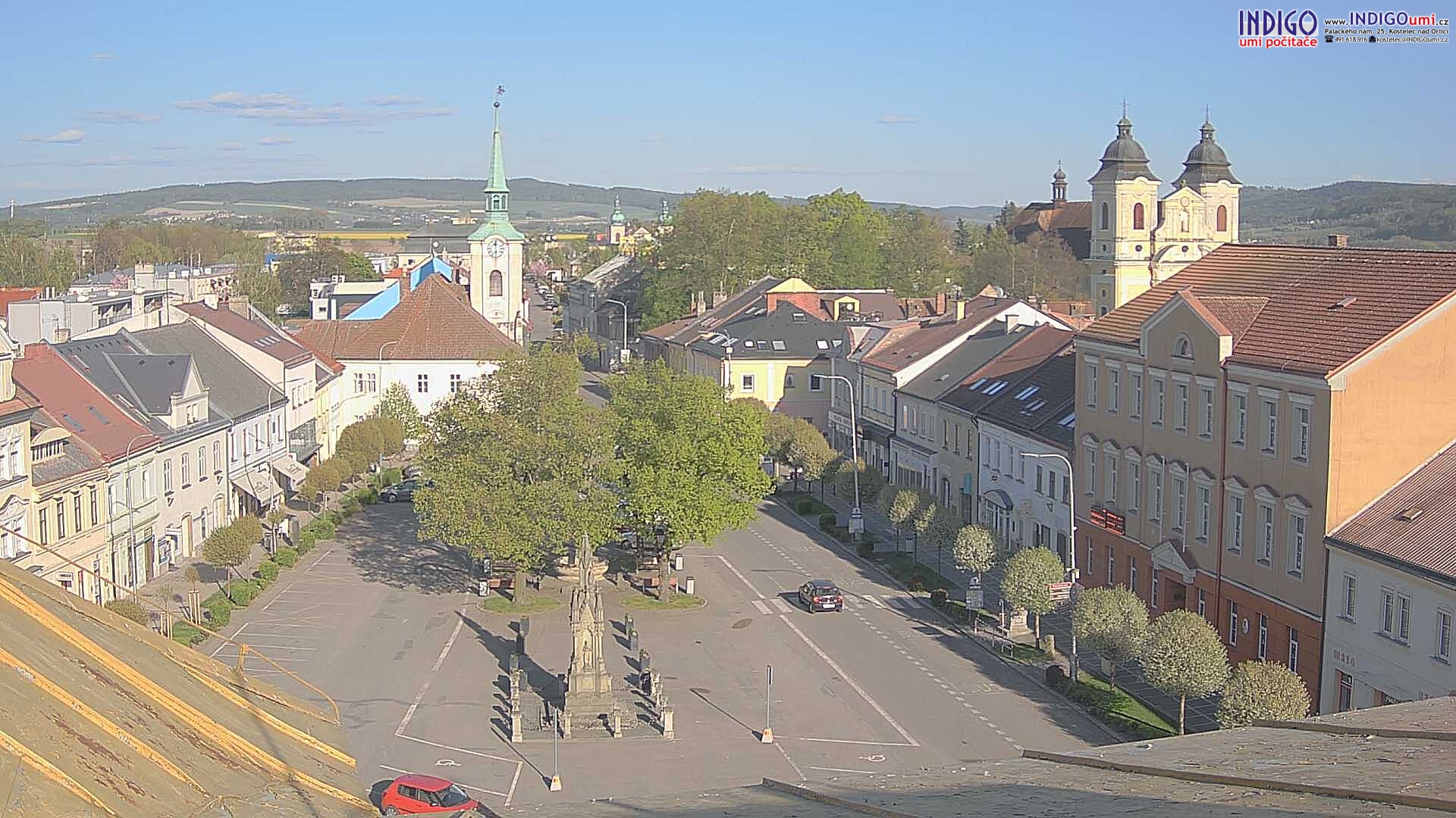 Webkamera - Kostelec nad Orlicí