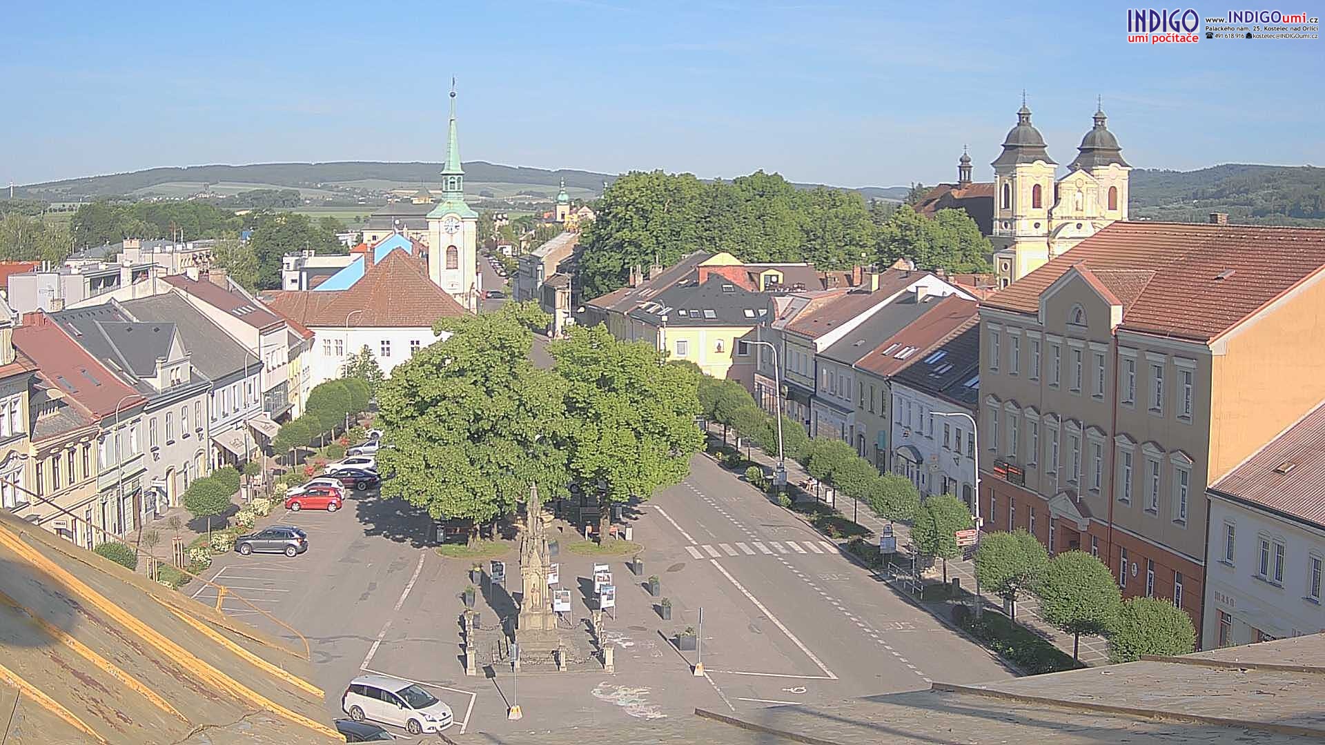 Webcam - Kostelec nad Orlicí