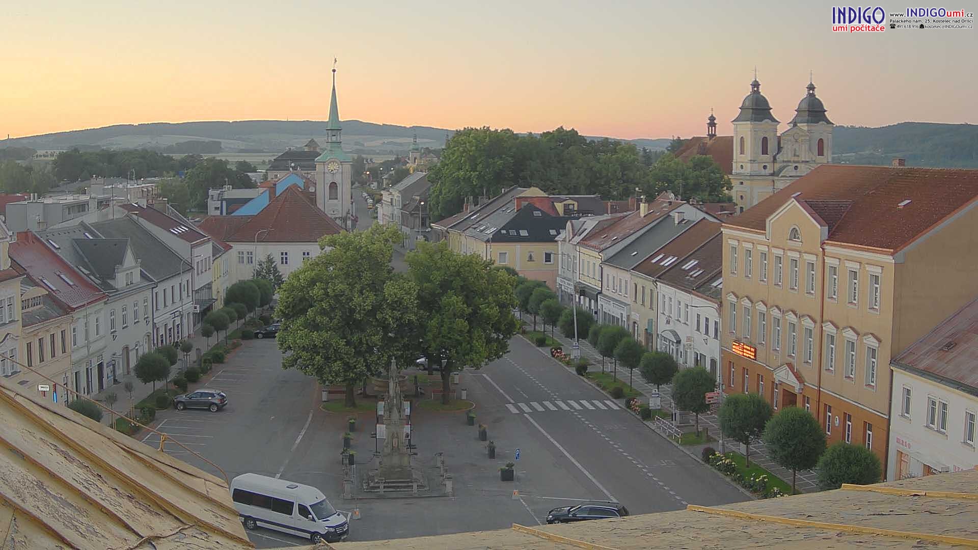 Webcam - Kostelec nad Orlicí