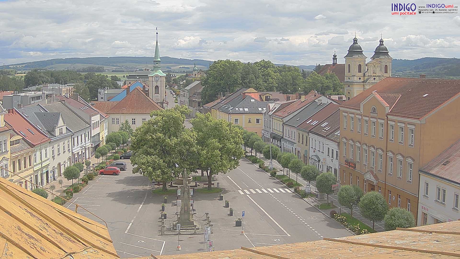 Webkamera - Kostelec nad Orlicí
