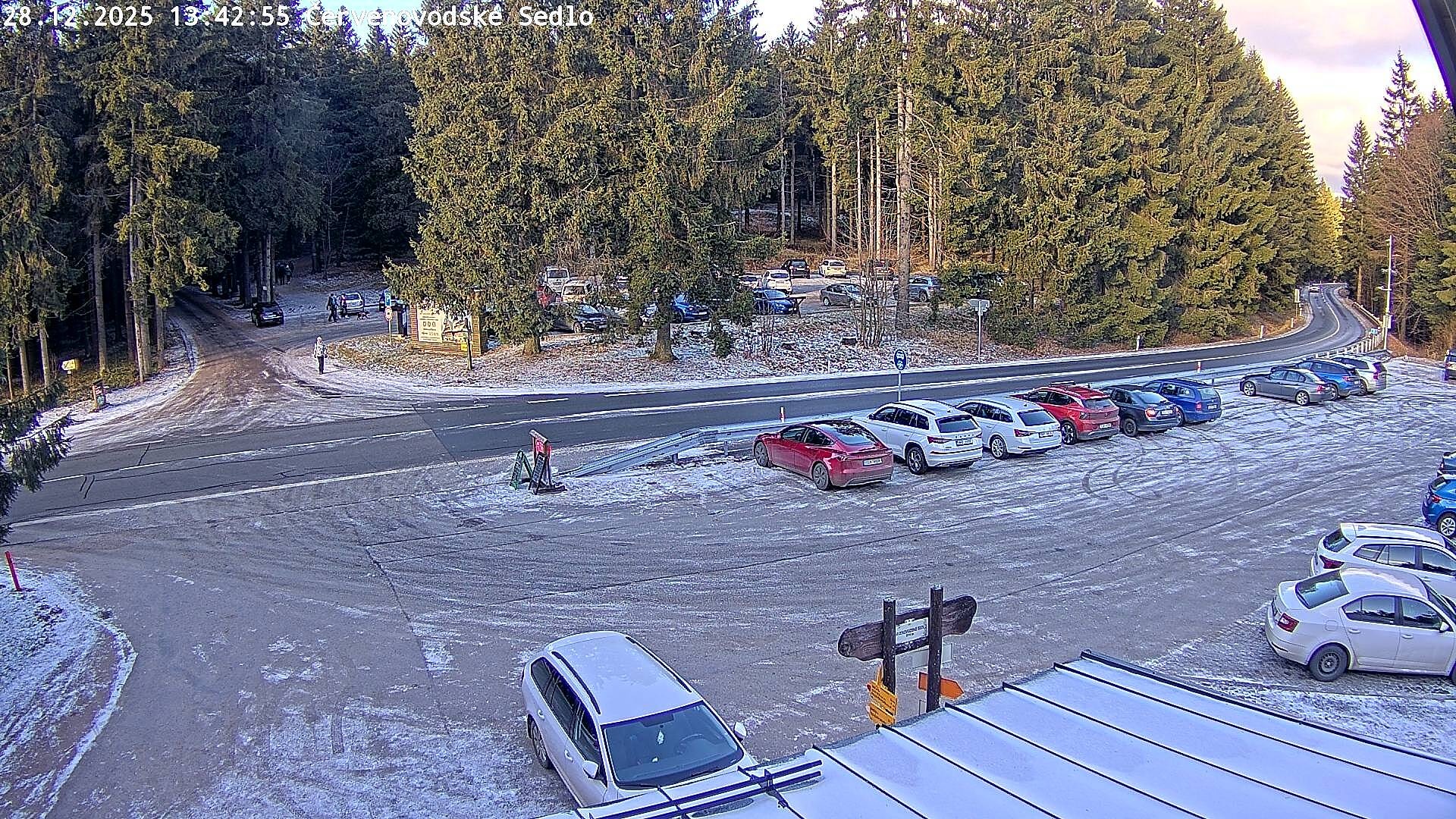 Webkamera - Červenovodské sedlo