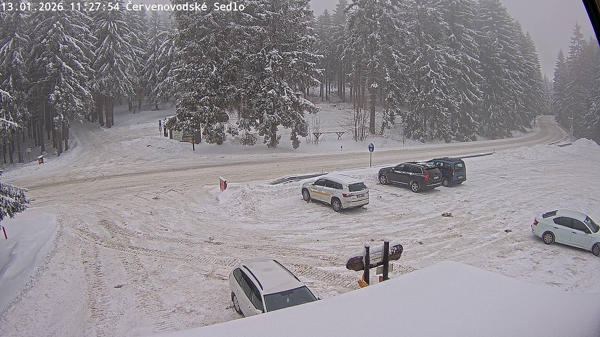 Webkamera - Červenovodské sedlo