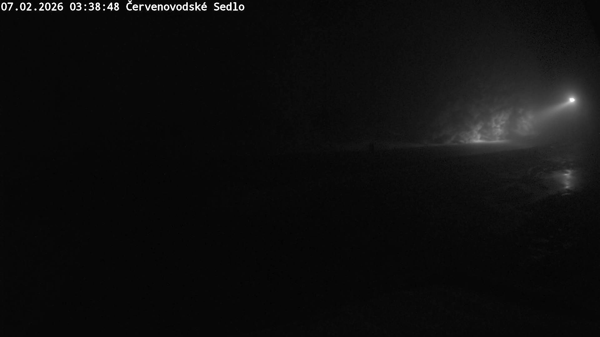 Kamera na żywo - Červenovodské sedlo