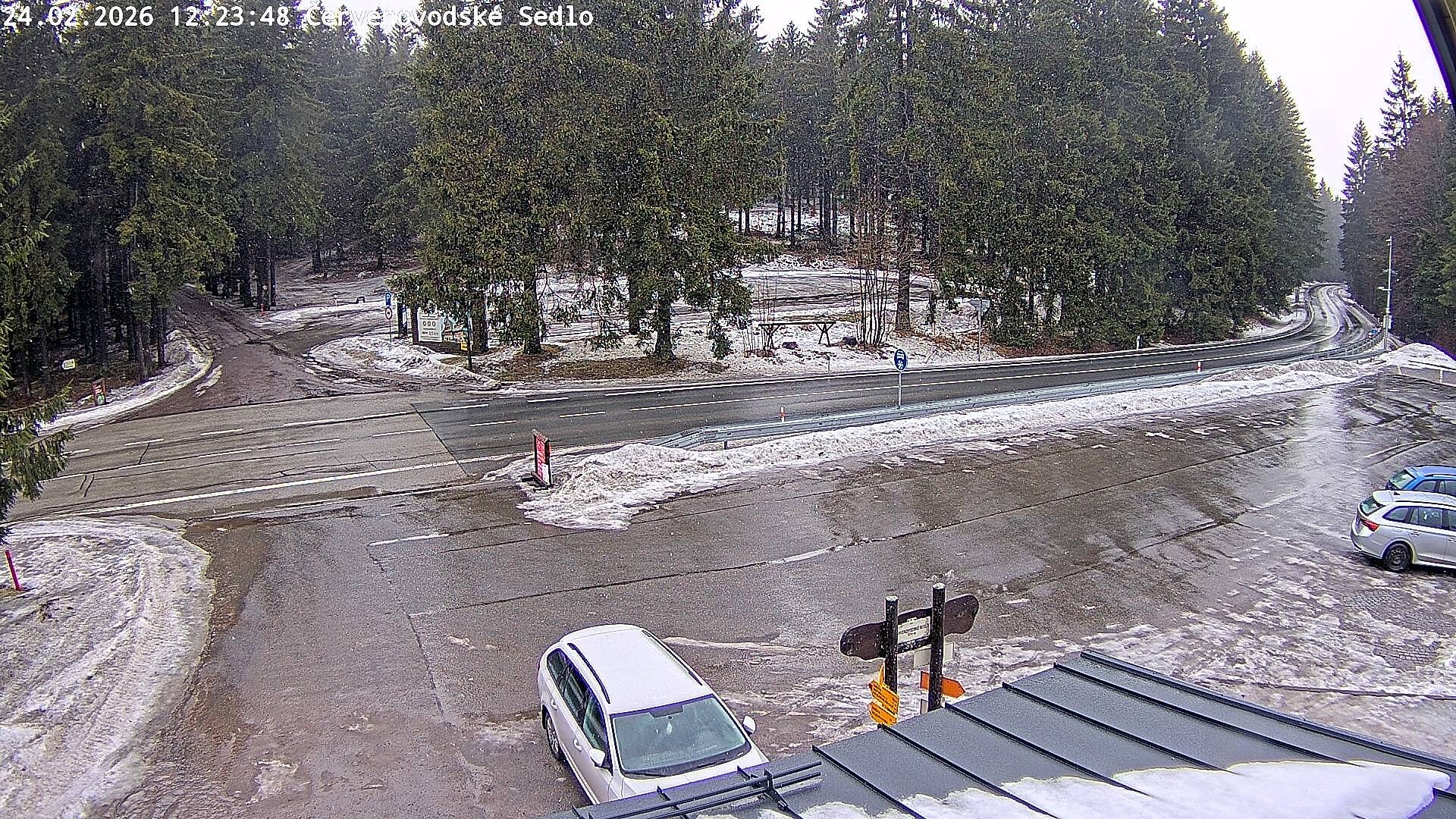 Webcam - Červenovodské sedlo