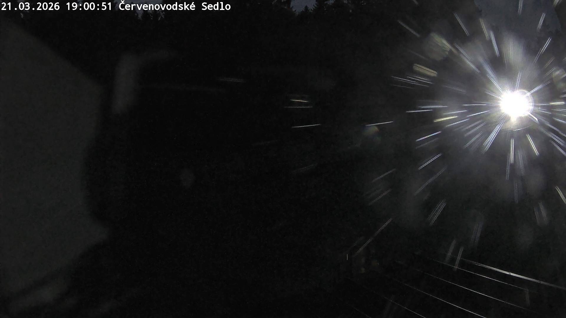 Kamera na żywo - Červenovodské sedlo