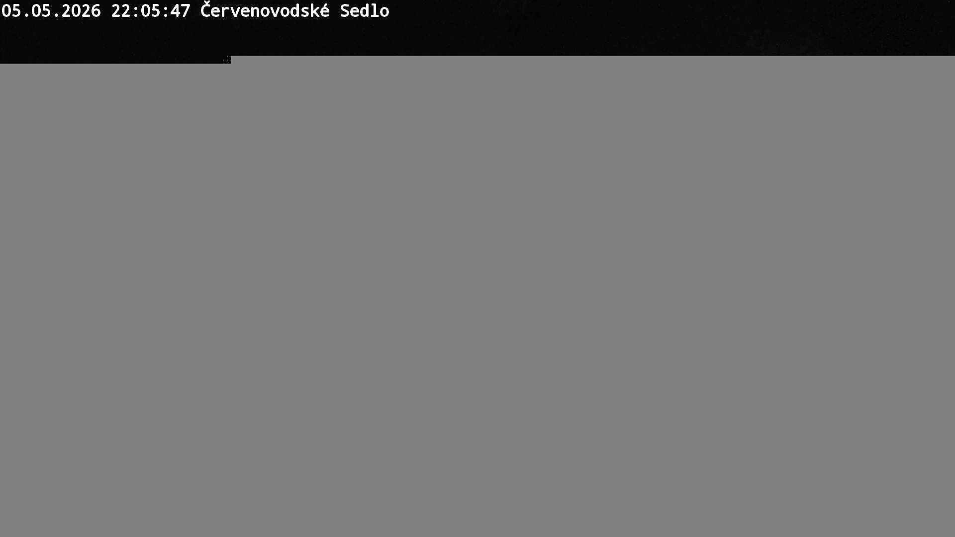 Kamera na żywo - Červenovodské sedlo